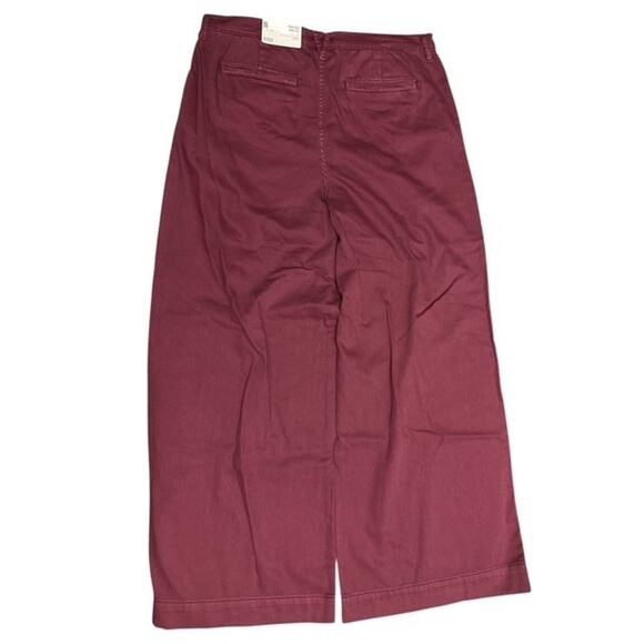 a.n.a. Jeans size 16 Hawthorne Rose Red High Rise Wide Leg Easy Thru Hip & Thigh - Picture 5 of 5